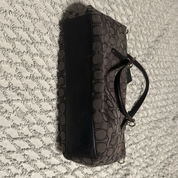 Coach Purse. Small Kelsey. Black and Smoke. - Picture 6 of 7